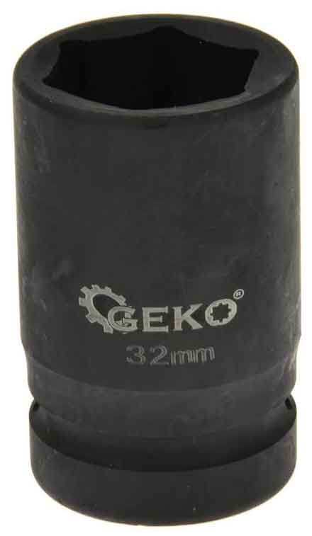 Hlavica nástrčná 6HRAN 1" 32 mm, úderová, GEKO