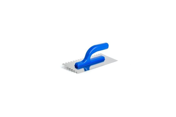 Hladítko Kubala 0405, nerez, plast, zub 10x10mm,130x270mm