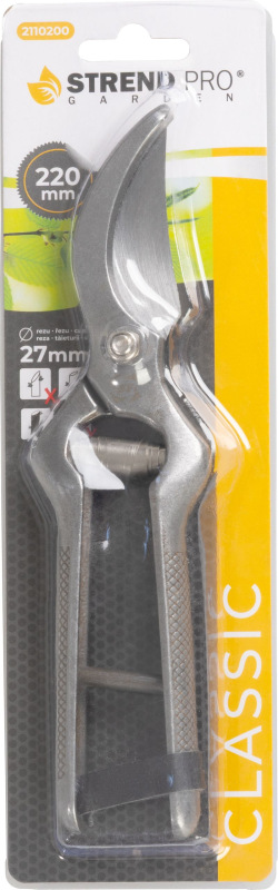 Nožnice Strend Pro HPV847, 220 mm, záhradné, na konáre, kované, leštené 4