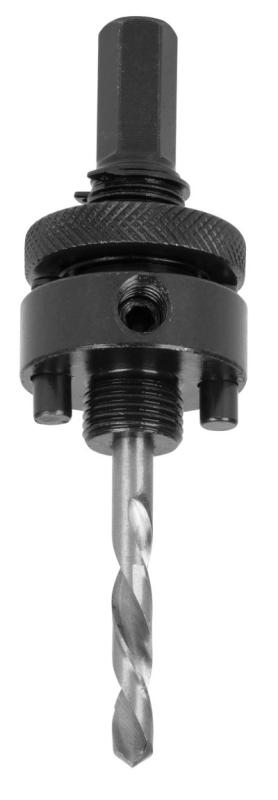 Unášač vyrezávacích koruniek Strend Pro Bi-metal, HEX stopka 13 mm (7/16") 32-210 mm