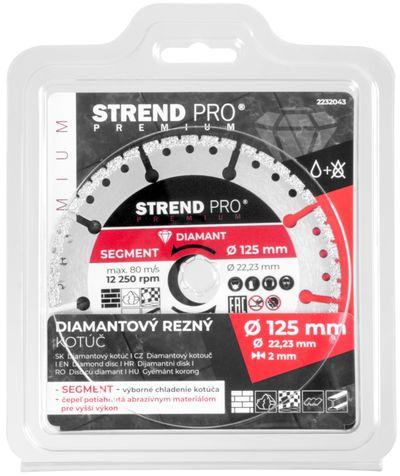 Kotúč Strend Pro Premium, Vacuum brazed, 125 mm, diamantový, rezný, multi 2