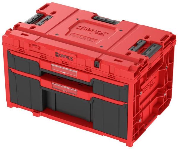 Box QBRICK® System ONE Workshop Red - Cart, 3x Toolbox, 4 dielna sada boxov na náradie 2