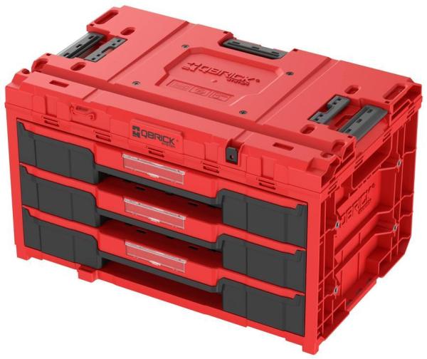 Box QBRICK® System ONE Workshop Red - Cart, 3x Toolbox, 4 dielna sada boxov na náradie 5