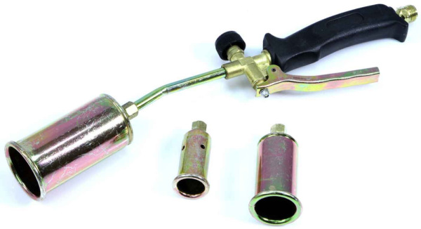 Horák plynový s koncovkami 25, 35, 50 mm, hadica 1,5 m, výkon 20 kW, MAR-POL 3