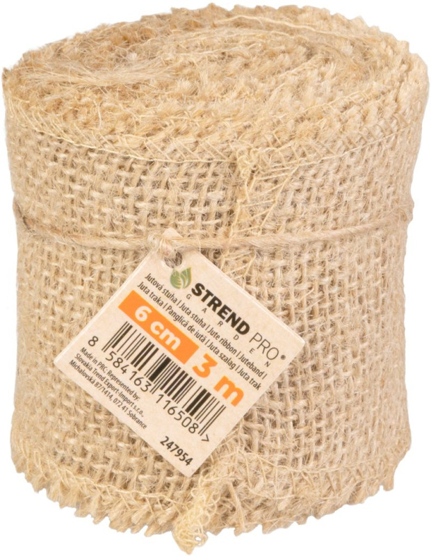 Stuha Strend Pro Garden, jutová, 6 cm L-3 m 1