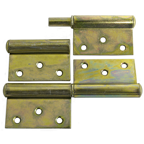 Záves dverový T0018A • 080x45x1.5 mm, Yzn