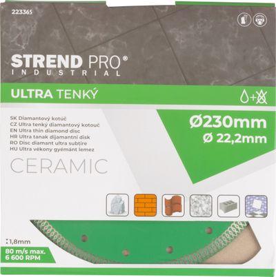 Kotúč Strend Pro Industrial 230x22.2x1.8 mm, diamantový, ultra tenký 2