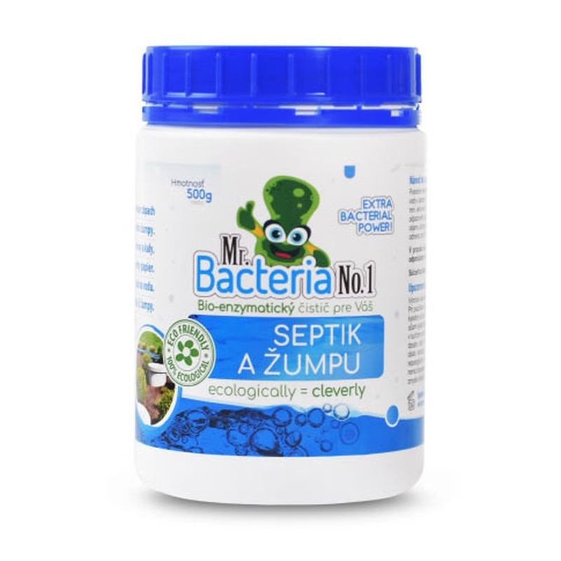 Aktivátor Mr.Bacteria No.1, do septikov a žumpy, 500 g 7