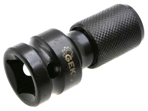 Adaptér úderový do pneumatického uťahováka, upínanie 1/2" na 1/4" HEX, GEKO 1