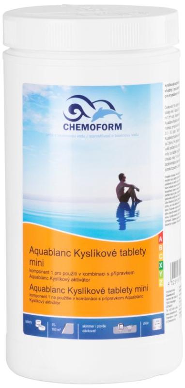 Tablety Chemoform 5601, Aktívny kyslík Mini Tabs, 20 g, do vírivky, bal. 1kg 1