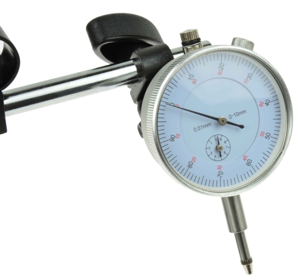 Odchýlkomer 10/0,01 mm na magnetickom stojane, GEKO 4