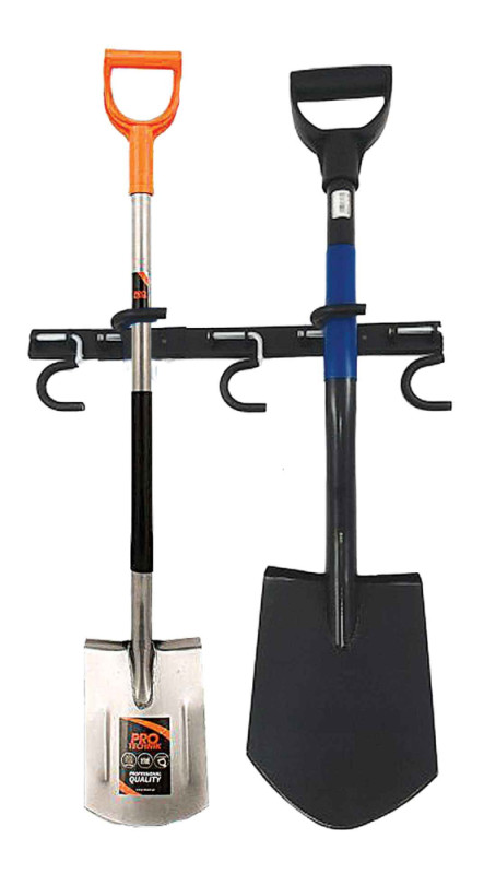 Držiak záhradného náradia, kovový, 5 hákov,, XL-TOOLS
