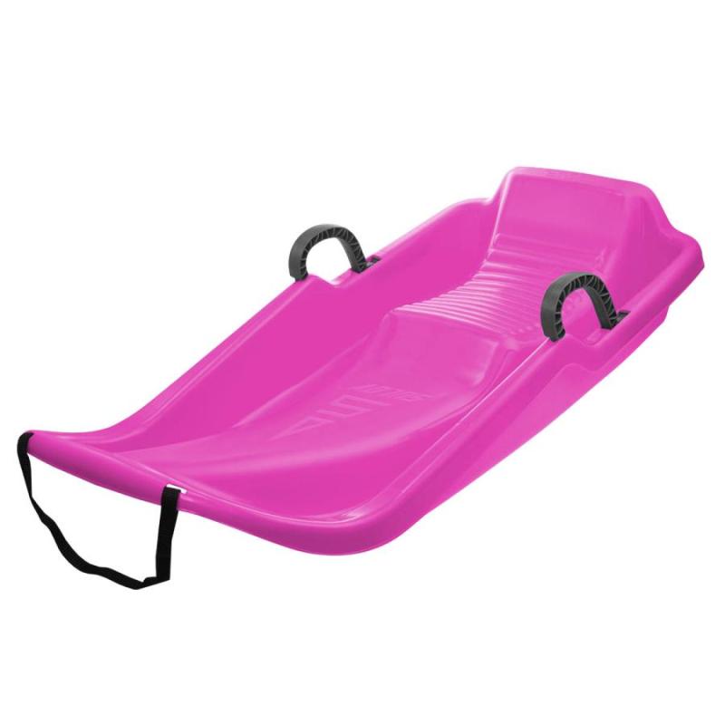 Plastové boby Sulov TWISTER, tmavo ružové s brzdou