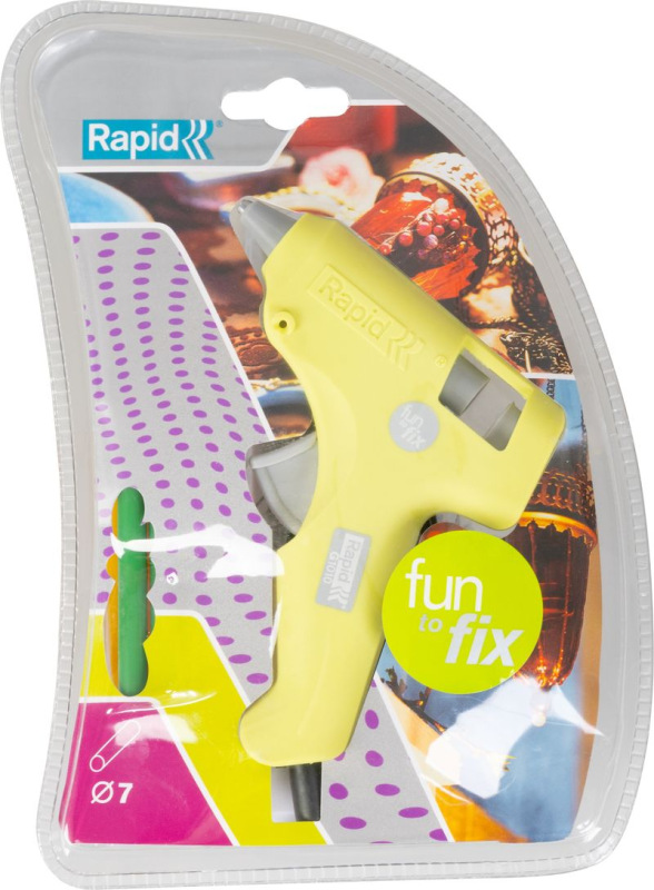 Tavná pištoľ RAPID Fun To Fix G1010 V21, blister 4
