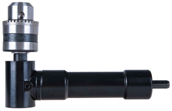 Adaptér so skľučovadlom 1-10 mm pre uťahovanie a vŕtanie pod uhlom 90°, GEKO 2
