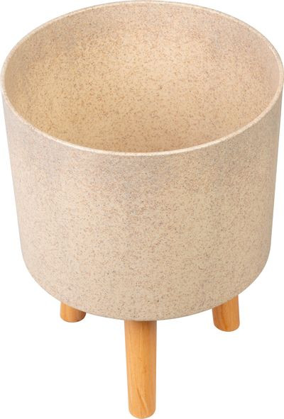 Kvetináč Strend Pro, farba Bambusové vlákno, 24,5x24,5x31 cm 1