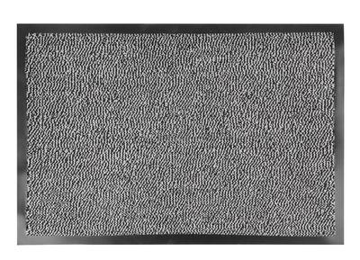 Rohožka MagicHome, pred dvere, 40x60 cm, čierna/sivá