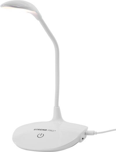 Lampa Strend Pro, stolná, LED, voľba intenzity svetla, USB, 2 W, biela