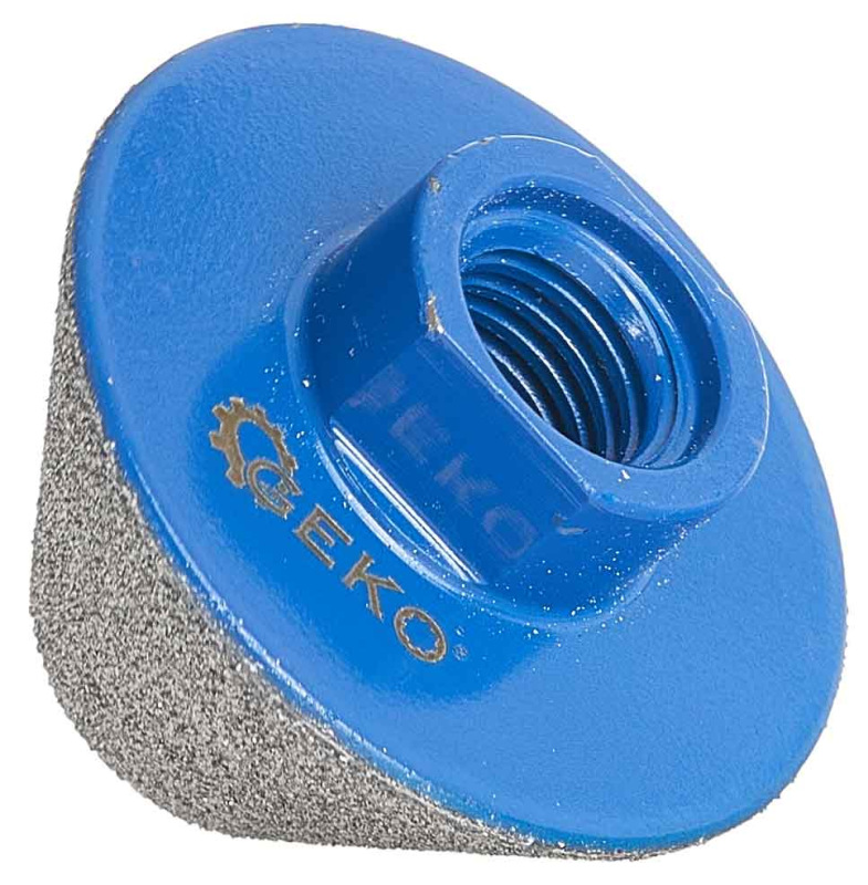 Brúsny diamantový kónický kotúč 20-48 mm, upnutie závit M14, GEKO 3