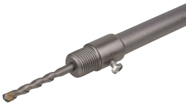 Adaptér SDS-max na vykružovacie korunky do betónu, dĺžka 450 mm, závit M22, GEKO 1