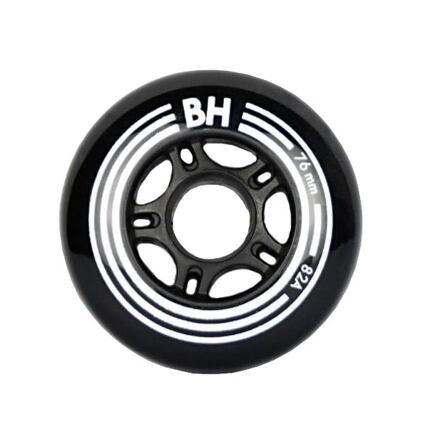BH Black 76mm 82A in-line koliesko