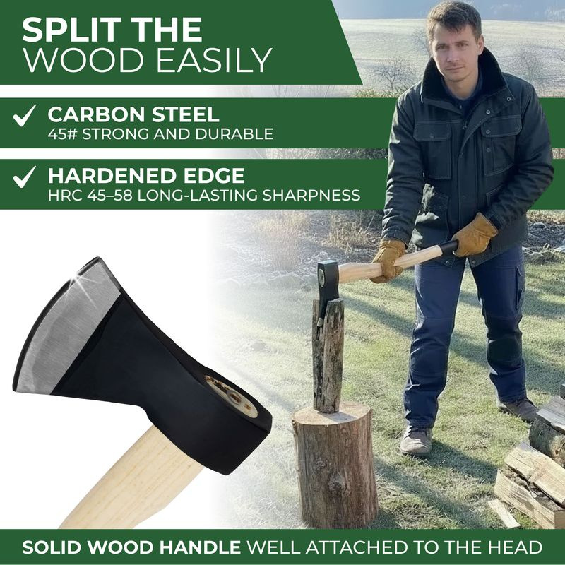 Sekera Strend Pro OrgA613 Economy, 1600 g, CNToon, drevená násada 900 mm 3