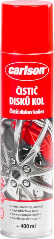 Čistič diskov kolies carlson, aerosól, na auto, 400 ml