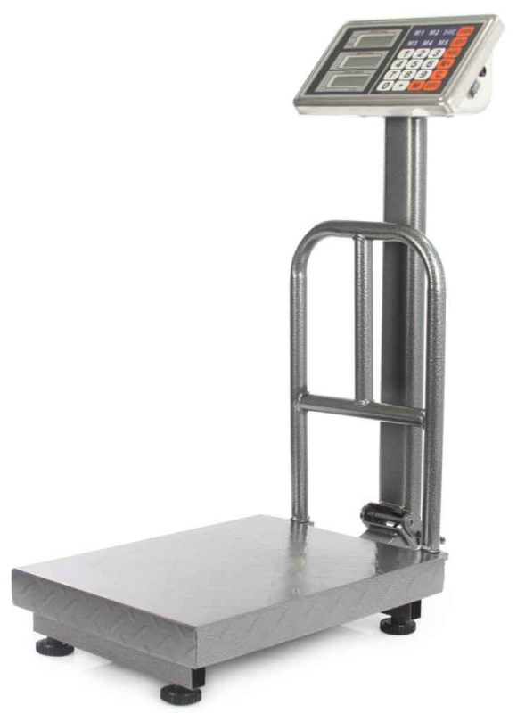 Plošinová digitálna váha do 150 kg, plocha váženia 30 x 40 cm, DAKOTA 3
