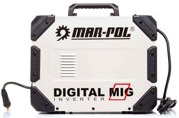 Invertor 200A MIG/MAG (CO2)/MMA/TIG, ALU, SYNERGY, MAR-POL 3