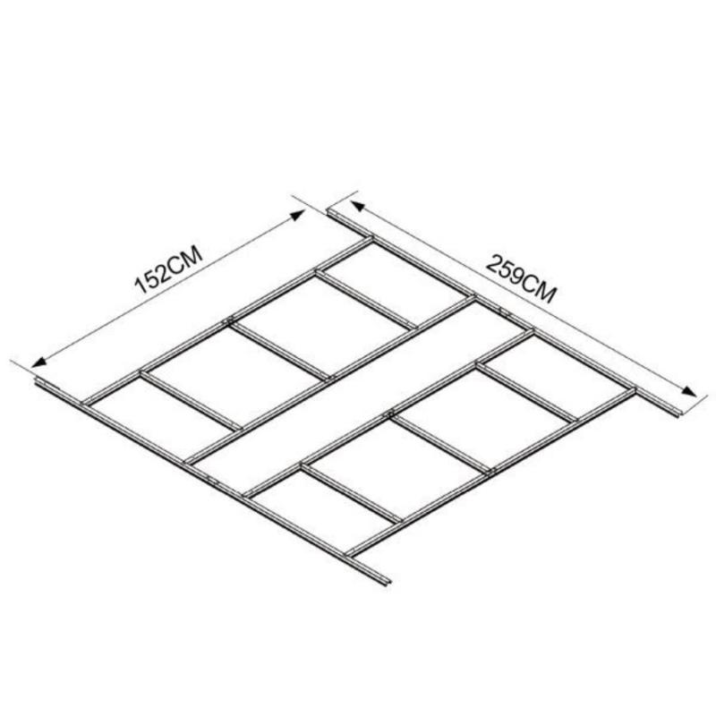 Podlahová konštrukcia na domček Strend Pro, pre 2172911, 152x259 cm 1