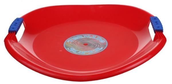 Sánkovací tanier TORNÁDO SUPER PLASTKON 56 cm červená