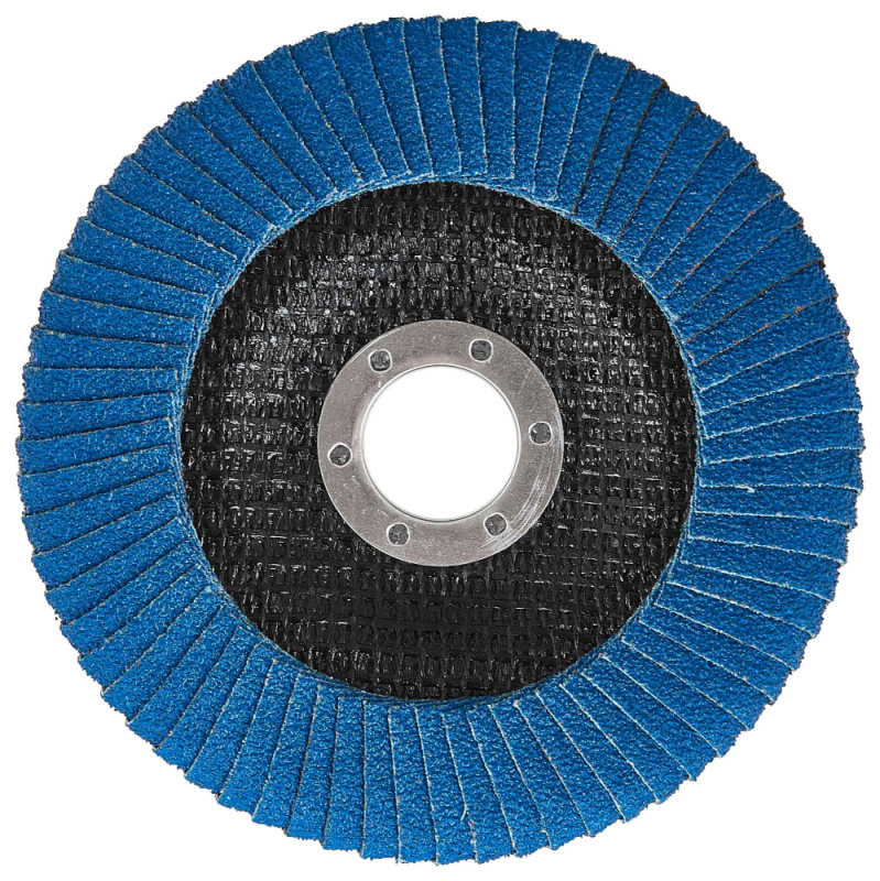 Brúsny lamelový kotúč polkruhový na zvary 125 x 22,2 zrno 60 ZIRKON, GEKO 2