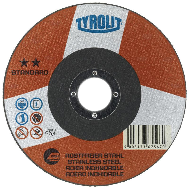 Kotúč Tyrolit 230x2,5mm, 41, A30R-BFINOX, nerez, Standard **
