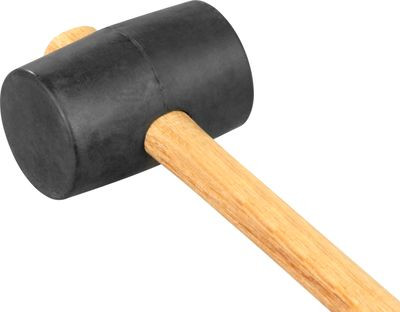 Kladivo Strend Pro 230 g, gumené, Blackhead, drevená rúčka 2