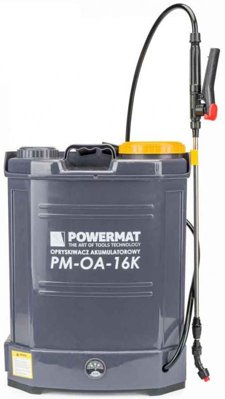 Postrekovač akumulátorový 16 litrový, akumulátor 12V, 8Ah, PM-OA-16K, POWERMAT