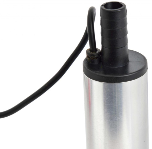 Čerpadlo na palivo, 40W, 12V, 15 l/min, priemer čerpadla 37 mm, hadica 3 m, GEKO 5