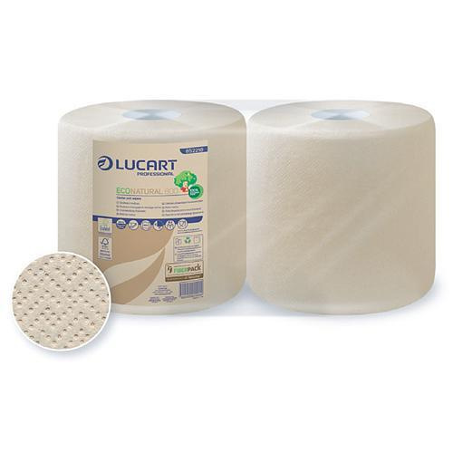 Utierky LUCART ECONATURAL 800, 2-vrtsvy, L-200m, 800 útržkov.bal.2ks