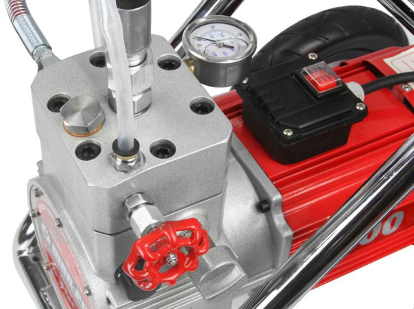 Maliarsky agregát, 230 V, pracovný tlak 225 barov, výdatnosť 4 l/min, MAR-POL 2