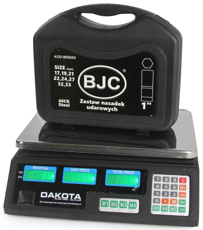 Digitálna stolná váha do 40 kg, plocha váženia 33 x 23 cm, DAKOTA 4