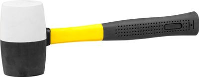 Kladivo Strend Pro HM231 680 g, 320mm, gumené, BlackWhiteHead, sklolaminátová rúčka, TPR 1