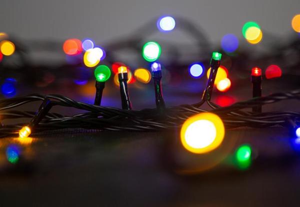Reťaz MagicHome Vianoce MULTI CONNECT Star line, 120 LED multicolor, jednoduché svietenie, 230 V, 50