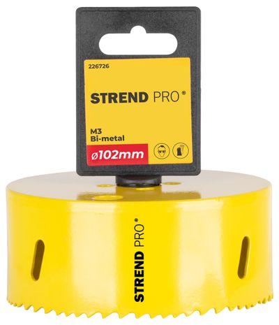 Vyrezávač Strend Pro BHS44, 102 mm, M3 Bi-metal, korunka do kovu, pílový 2