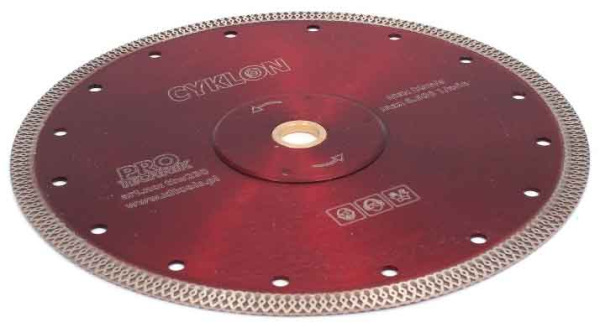 Diamantový kotúč extra tenký 250 x 2,0 x 25,4 mm, CYKLON 4