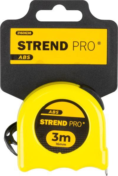 Meter Strend Pro WorkTiger 3 m, 16 mm, zvinovací, ABS 4