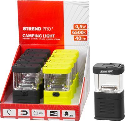 Lampa Strend Pro Camping CL565, 11 LED, 3xAAA, kempingové svietidlo, Sellbox 8 ks