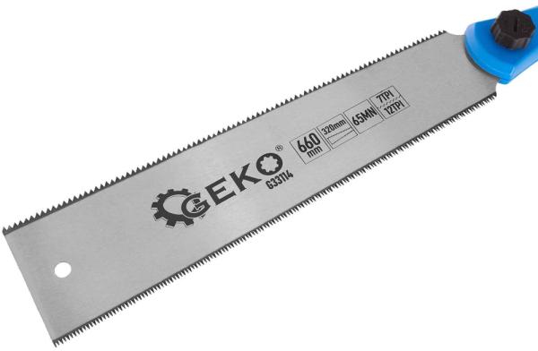 Japonská obojstranná pílka na drevo 660/320 mm s pílovým listom, GEKO 2