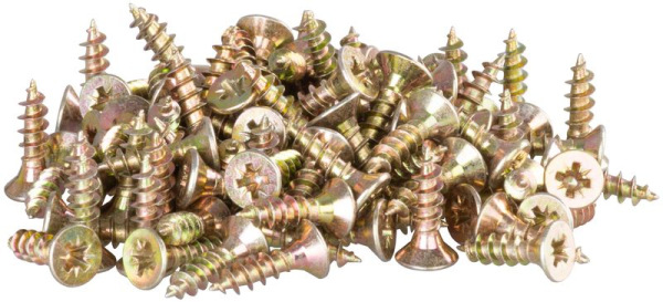 Vrut UV ZH 03,0x045, skrutka, zápustná hlava, PZ, DIN 7505 A 1