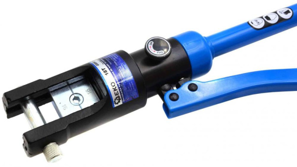 Kliešte krimpovacie-lisovacie hydraulické na koncovky káblov 10-300 mm2, GEKO 4