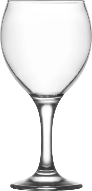 Pohár Misket, LAV, sklenený, na víno, 365 ml, 75x177 mm, bal. 6 ks