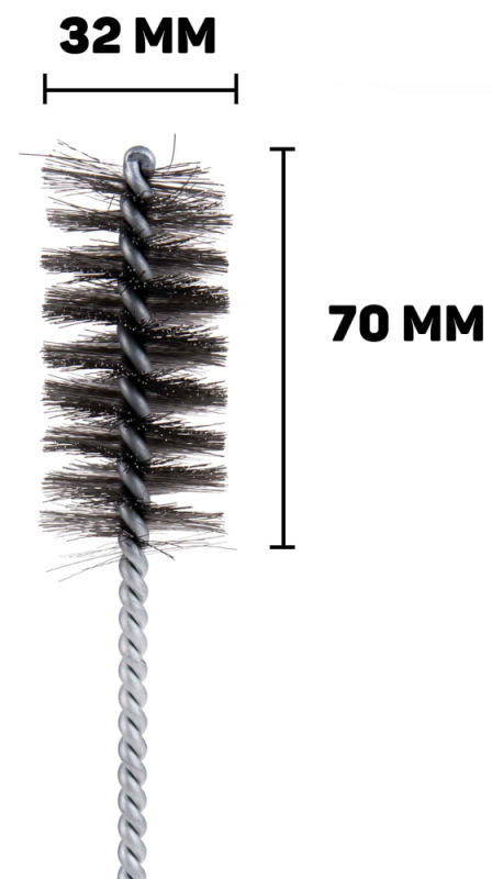 Oceľová drôtená kefa 32 mm, GEKO 3